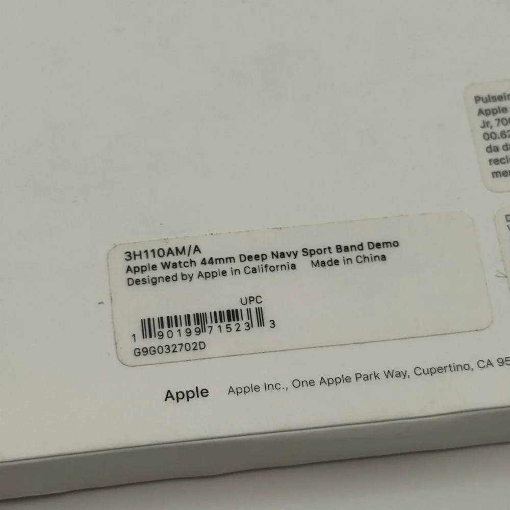 Apple Watch 44mm Sport Band- Deep Navy